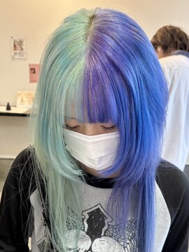 ラック 津田沼(LUCK) ダブルカラーインナーカラーケアブリーチ