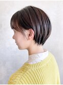 ショートくびれヘア顔周りレイヤー_ba359162