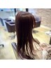 【輝くうる艶美髪へ】 カット＋カラー＋うる艶美髪トリートメント ￥18,150 →