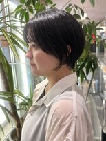 ピークアブー アヴェダ アトレ恵比寿(PEEK-A-BOO AVEDA)&nbsp;前髪ありショート/20代30代40代/岡野亘希