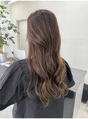 【the one】ロングヘアーのブラウンベージュ   -HIROM-
