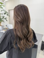 ザワン(the one .) 【the one】ロングヘアーのブラウンベージュ   -HIROM-
