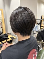 ヘアサロン ナノ(hair salon nano)&nbsp;丸みショート/ショートボブ/ボブ/20代/30代/40代