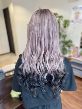 クロリ(Coloris) シルバーピンク×エンドカラー