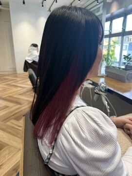 インナーピンク/チェリーレッド/インナーカラー