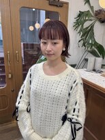 シエン 恵比寿(CIEN)&nbsp;着物ヘア/大人ガーリー/ダークアッシュ/似合わせカット/恵比寿