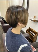 前下がりボブ
