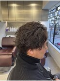 men's/スペインカール/メンズ/波巻きツイストスパイラル/神保町