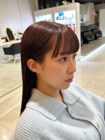 ノア(no_a)&nbsp;艶カラー×髪質改善トリートメントでさら艶髪へ