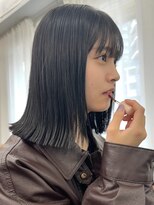 シベルバレー 横浜(sibell)&nbsp;＊ボブレイヤーカット顔周りレイヤーハッシュカットシャギー