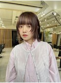 ◎切りっぱなしボブストレートボブタッセルボブミニボブ