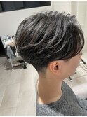 毛流れで魅せる大人映えセンターパート