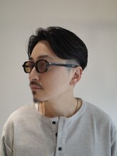 プールサイド(POOLSIDE)&nbsp;ニュアンスパーマ　毛流れパーマ　メンズパーマ　ナチュラルヘア