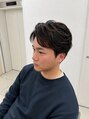 ケア バイ ノッシュ 天神大名(CARE by NOSH) センターパート・多方面のシルエットを綺麗に仕上げます!!!!