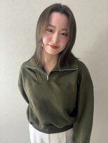 ジーナ 近鉄奈良(Zina)&nbsp;オリーブベージュ/ミントカラー/奈良/学割/透明感カラー/ボブ