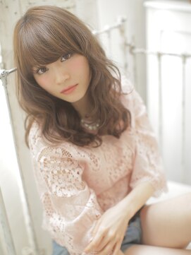 ラックスビー ガーデン 西宮北口駅前店(LUXBE GARDEN) 柔らかモテふわセミディ