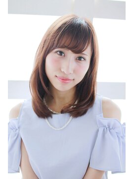 アウラ(Aula by marbles) うるツヤワンカールスタイル[横浜美容室30代40代50代]