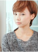 空気感たっぷりショートボブ