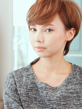 アメリ エ ギャルソン ジュヌ 鶴瀬店(amelie et garcon Jeune) 空気感たっぷりショートボブ