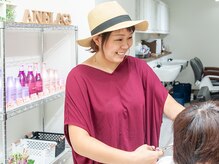 ヘアアンドメイク アネラ(Hair&make Anela)の雰囲気（経験豊富なスタイリストがあなただけのスタイルを叶えます☆）