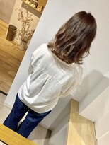 エイトタマプラ たまプラーザ店(EIGHT tamapla)&nbsp;【EIGHTたまプラ】デザインカラー_切りっぱなしボブ