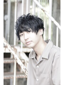 サードプレイス(Third Place) マッシュオンパーマ