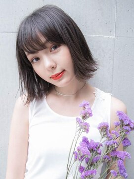 ルティア 池袋(Lutia) 外ハネ切りっぱなしボブ★