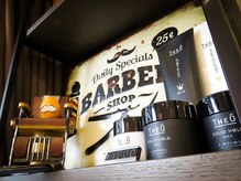 人気のBARBERスタイルもお任せください