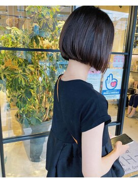 ラーサ(LaHzA) ぱつっとラインボブ