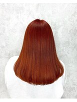 デミヘアー(Demi hair)&nbsp;アプリコットオレンジ×髪質改善