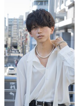 アメラボ(AmeLab) 【なにわ男子】道枝駿佑風緩めスパイラルマッシュ