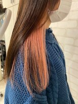 ビス ヘア アンド ビューティー 西新井店(Vis Hair＆Beauty)&nbsp;20代30代大人可愛い透明感ピンクイヤリングカラー大人ボブ