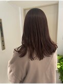 【小岩井美希】大人透明感暗髪ラベンダーベージュ/ブリーチなし