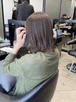 ハルキ ミナト ジャパン オオサカ(HARUKI MINATO japan OSAKA)&nbsp;ナチュラルボブ 20代30代40代ヘア 小顔 大阪ボブ 梅田