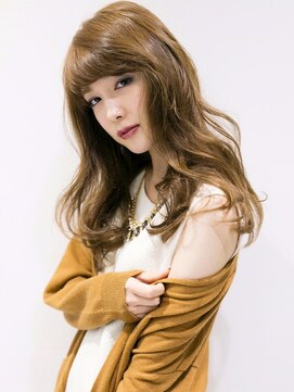 エンディアリング 東銀座(Endearing) 斜めバング/グレージュカラー/デザインカラー/眉毛/銀座/東銀座