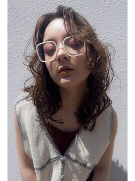 エフ コレクション 摂津店(F collection) 【F-collection】ゆる巻きロング*グレージュカラー