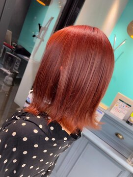 レヴェリー(REVERIE) #ダブルカラー#ブリーチ#オレンジ