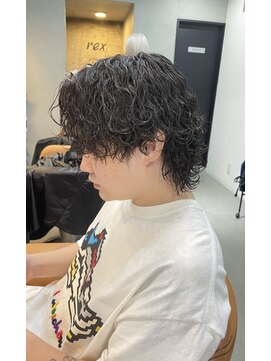レックス 中野(rex) 波巻きスパイラル/波巻きパーマ/ウルフカット