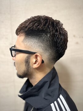 ヒロギンザ 新橋日比谷口店(HIRO GINZA) クロップ × フェード