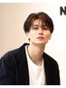[メンズ限定] 　カット+パーマ+眉カット　10000