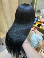 ジーナ 船橋(Zina)&nbsp;髪質改善＊ロングレイヤーグレーベージュ＊美髪【Zina船橋】