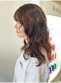 レイヤーカット×おしゃれパーマスタイル
