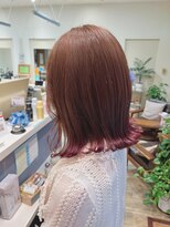ブロッサム 保谷(Blossom) ピンクグレープフルーツ透明感抜群こなれ大人可愛いピンクへア