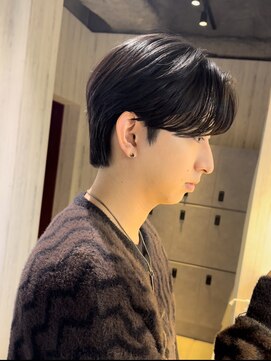 アクシー ヘアーアンドメイク(AXY HAIR&MAKE) ニュアンスパーマ/シャドウパーマ/メンズヘア/センターパート