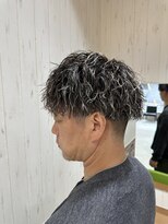 ソワン ドゥ ブレス 立花店(soin de brace) メンズハイライトツイストスパイラルパーマ/メンズパーマ/尼崎