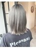 【透明感◎】カット・ダブルカラー・処理剤・選べるトリートメント　￥21450～