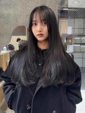 ペイププロドアイコン 博多(Peyp prod ICON) フェイスレイヤーカット/ダークグレージュ/KAREN