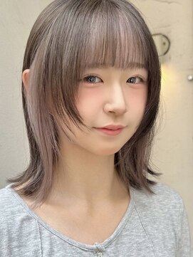 ミーム 原宿 表参道(meme) ”インナーカラー×顔周りレイヤー