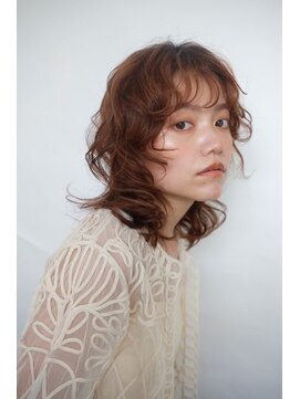 シア 表参道(SHEA.) ゆるふわっ○。ウェーブパーマ #ふんわりミディアム
