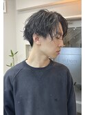 無造作ラフパーマ